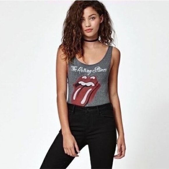 Daydreamer Rolling Stones Graphic Bodysuit | Rock Grunge Streetwear Y2K 90s S - Picture 14 of 15